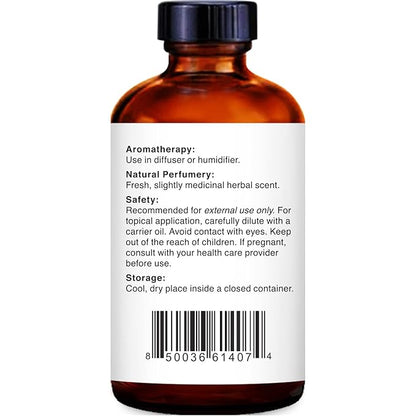 Majestic Pure Rosemary Essential Oil with Glass Dropper - 1 Fl Oz - 100% Pure and Natural Rosemary Oil - Premium Grade Essential Oils for Diffuser, Aromatherapy, Soap and Candle Making