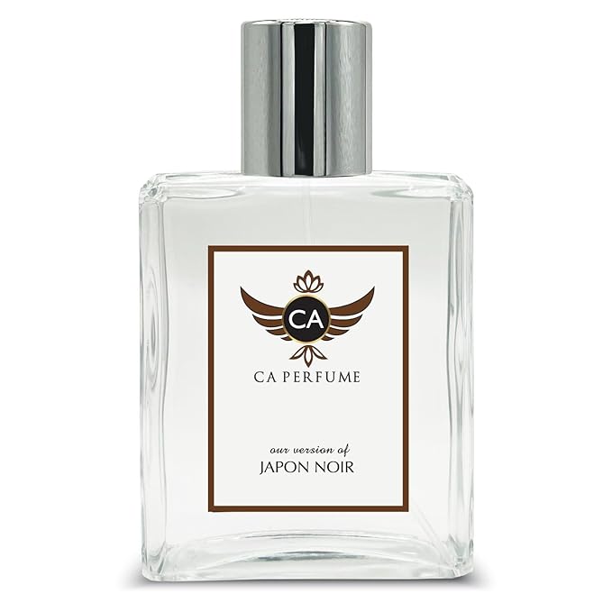 CA Perfume Impression of Japon Noir for Women and Men Eau De Parfum Woody Spicy Scent Long Lasting Unisex Fragrance Signature Scent for Day and Night Wear 3.4 Fl Oz 100ml