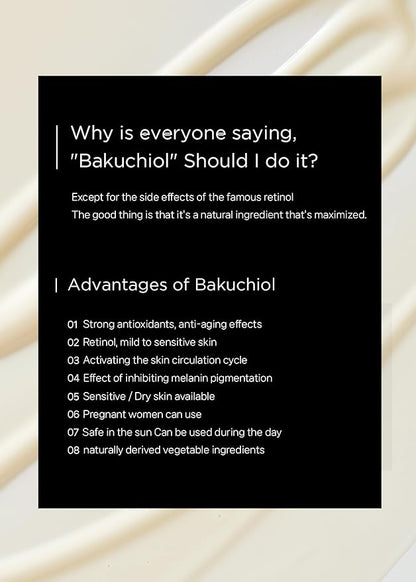 [FINDIVE OFFICIAL] Bakuchiol Toning Ampoule, 3% Bakuchiol, Plan-Based Retinal Alternative, Pure Vitamin C, Pure Vitamin E, Bisabolol, Brightning, Anti Wrinkle Serum, 1.01fl.oz