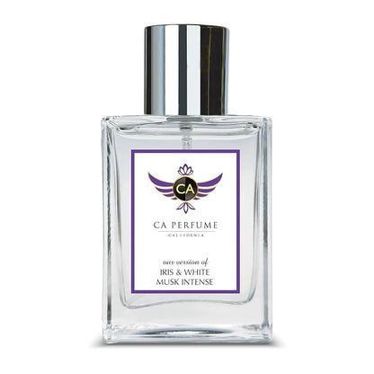 CA Perfume Impression of Iris & White Musk Intense for Women Floral Woody Musk Fragrance Long Lasting Perfumes for Women Eau De Parfum 1.7 Fl Oz 50ml
