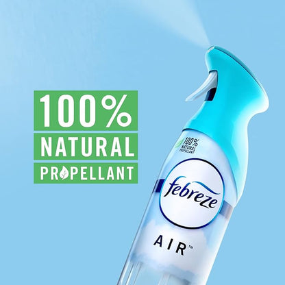 Febreze Air Mist Air Freshener Spray, Odor-Fighting Room Spray for Home and Bathroom and Kitchen, Aerosol Can, Refresh & Energize, Soothe & Restore, Romance & Desire Scent, 8.8oz, 3 Count