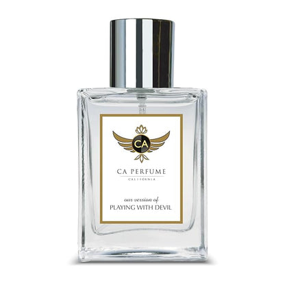 CA Perfume Impression of Playing With Devil for Women Amber Floral Fragrance Long Lasting Perfumes for Women Eau De Parfum 1.7 Fl Oz 50ml