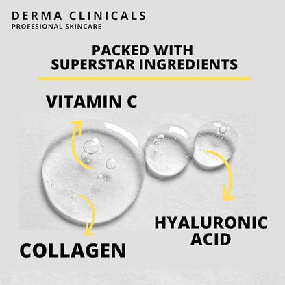 Vitamin C Serum with Collagen – Firming & Plumping Face Serum, Anti-Aging, Hydrating, Fine Lines & Wrinkles, Collagen production - 8oz