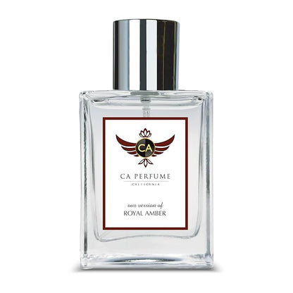 CA Perfume Originals Royal Amber for Women and Men Long Lasting Unisex Fragrance Eau De Parfum 1.7 Fl Oz 50ml