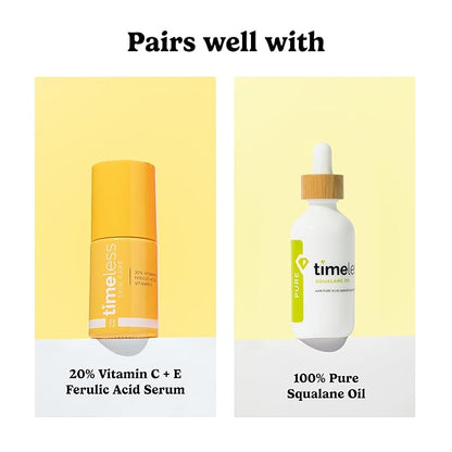 Timeless Skin Care Coenzyme Q10 Serum - Skin Care Serum for Smoothing - Fragrance-Free - Coenzyme Q10 - with Hyaluronic Acid - 4 oz