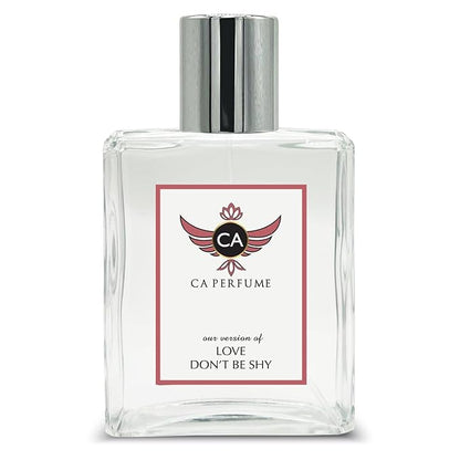 CA Perfume Impression of Love Don’t be Shy For Women Replica Fragrance Dupes Eau de Parfum Spray Bottle 3.4 Fl Oz/100ml-X1