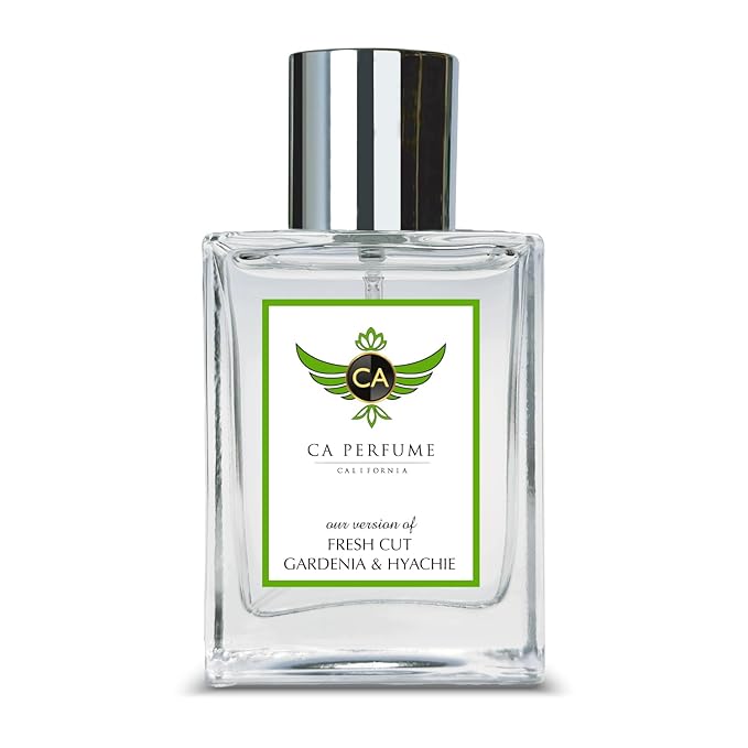 CA Perfume Impression of Fresh Cut Gardenia & Hyachie for Women Floral Fragrance Long Lasting Perfumes for Women Eau De Parfum 1.7 Fl Oz 50ml