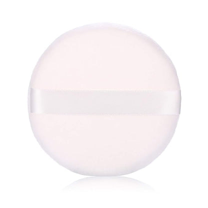 WSYUB Powder Puff, Powder Puff for Body Powder, Ultra Soft Large Velour Body Powder Puffs, 4.13 inch,4pcs，White, Round