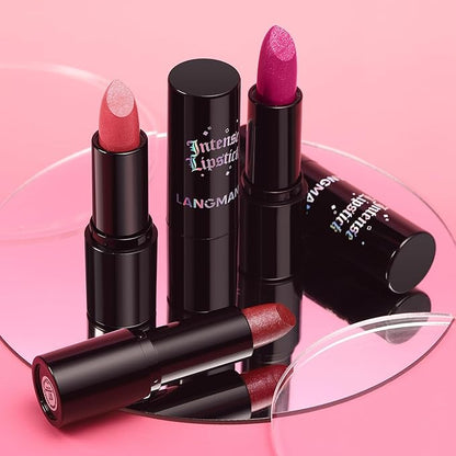 Jolilab Sparkling Lip Gloss Long Lasting Waterproof Moisturizer Lip Balm Glitter Shimmer Metallic Lipstick, Diamond Shiny Bold Glow Goth Lipstick for Women Girls, Non-sticky (1, 04#)
