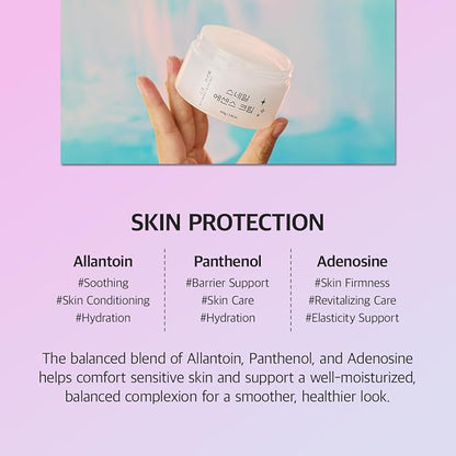 BlingOne L.ASY Snail Essence Cream (3.52 oz) – Soothing & Hydrating Moisturizer for Sensitive Skin