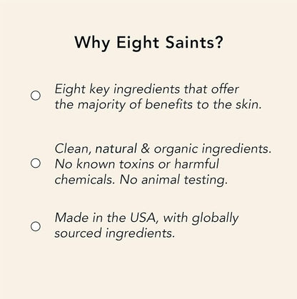 Eight Saints Quality Control Acne Treatment For Face Pimples and Zits with 2% BHA Salicylic Acid, Natural and Organic Acne Spot Treatment, Fast Acne Relief, 0.5 oz