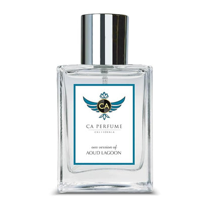 CA Perfume Impression of Aoud Lagoon for Women and Men Long Lasting Unisex Fragrance Eau De Parfum 1.7 Fl Oz 50ml