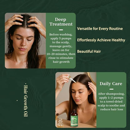 NP NATURES PHILOSOPHY Moroccan Argan Oil & Rosemary Hair Growth Oil Set, Organic Hair Serum, Anti-Frizz, Anti-Hair Loss, Adds Shine, Quickly Absorbed & Non-Greasy, Aussie Hair Products for Men & Women