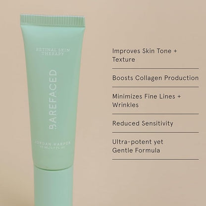 Barefaced Serum Duo - RetinAL & Liquid Gold to Hydrate, Even Skin Tone, & Reduce Signs of Aging