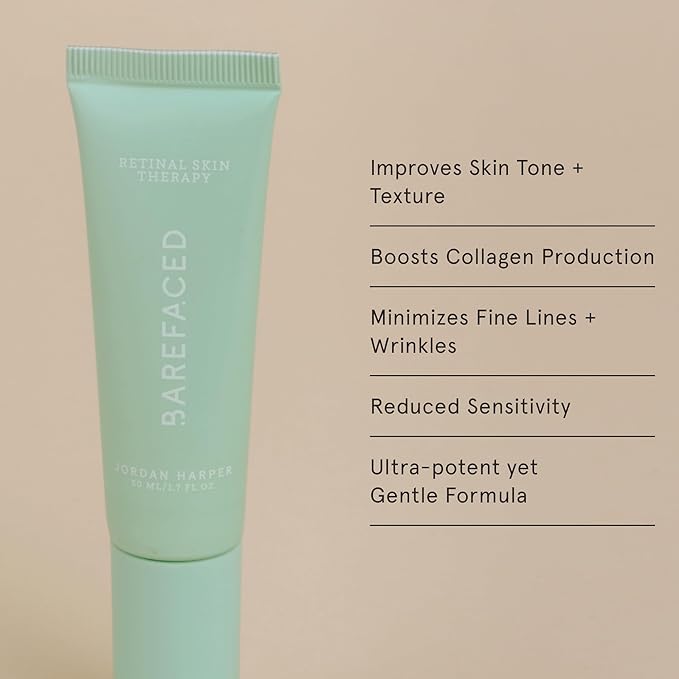 Barefaced Skin Renewal Trio - Toning Pads, Overachiever & RetinAL - Improve Skin Texture, Strengthen Skin Barrier, & Boost Retinoid Results