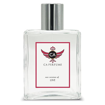 CA Perfume Impression of Jennifer Live For Women Replica Fragrance Dupes Eau de Parfum Spray Bottle 3.4 Fl Oz/100ml-X1