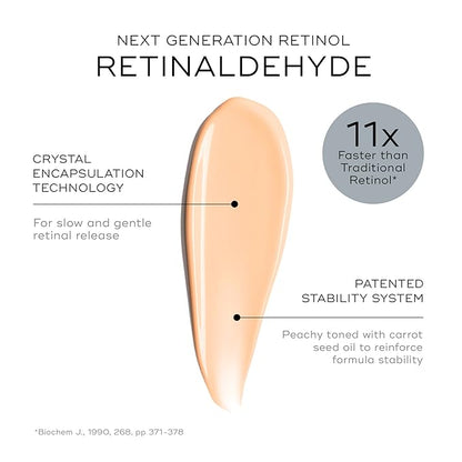 Medik8 Crystal Retinal 20 - Firming Skin Regenerating Retinaldehyde Serum - Night Serum with Hyaluronic Acid and Vitamin E - Gluten Free - 1 oz