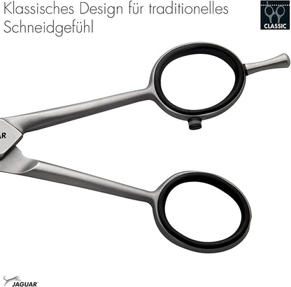 Jaguar Satin 30/30 Thinning and Texturizing Scissors, Right Handed Haircutting Shears, 6.0 Inch
