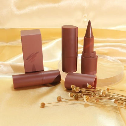 AMY'S DIARY Mocha Matte Crayon Lipstick Lip Makeup, Precision Tip Matte Lip Crayon, Longwear Up To 24Hrs, Lead The Way,Smudge Waterproof for Women Smudge Waterproof for Women (6#, 1 pc)