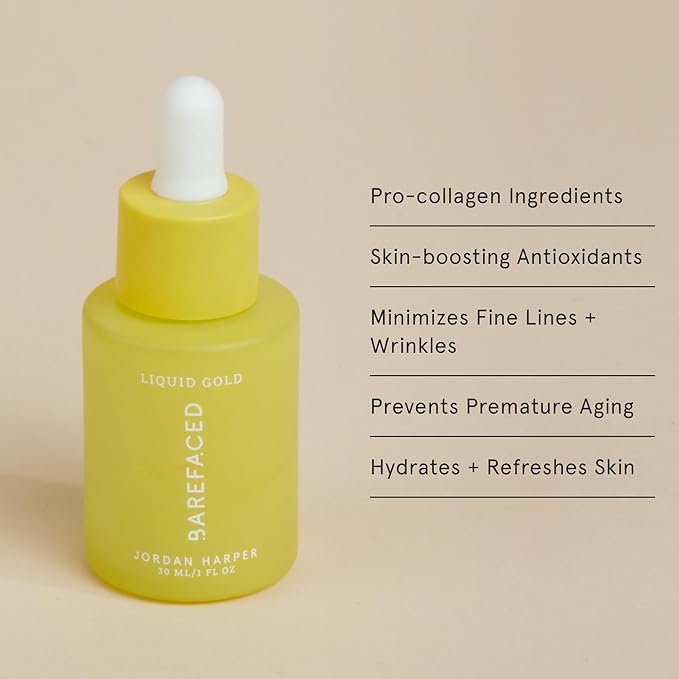 Barefaced Core Four (Retinoid Alternative) - Toning Pads II, Liquid Gold, Overachiever, Sheer SPF