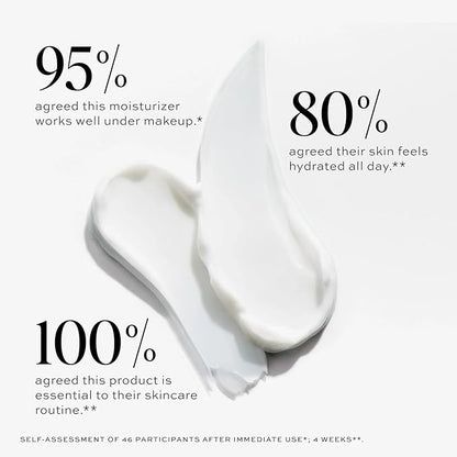DIME Beauty Dewy Day Cream, Morning Face Moisturizer with Rosehip Oil and Tremella Snow Mushroom, 1.7 oz / 50 ml