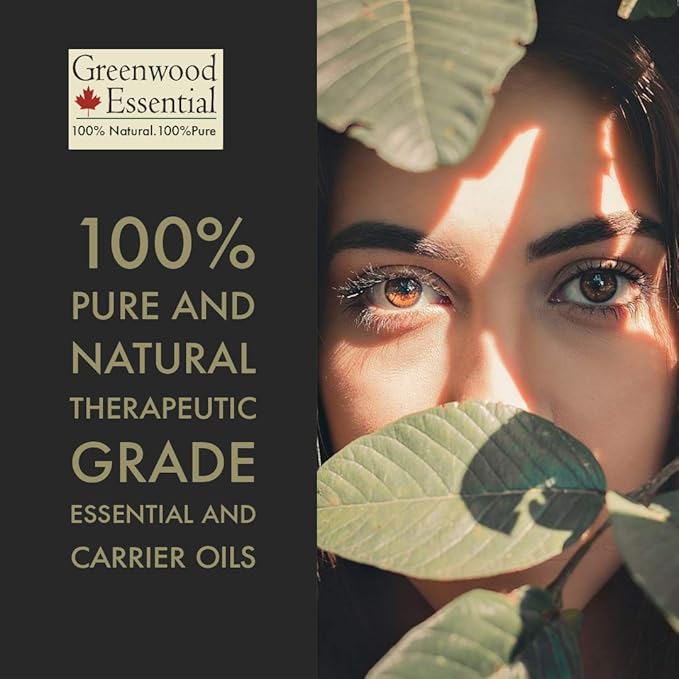 Greenwood Essential Pure Orange Essential Oil (Citrus sinensis) with Glass Dropper Steam Distilled 5ml (0.16 oz)