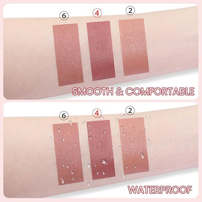 BINGBRUSH Crayon Matte Longwear Lipstick Pack Set,Moisture Smooth Color Stick Ultimate Lip Pencil Stain Crayon for Makeup Collection - Waterproof Velvet Long Lasting Lipstick Gloss for Women(04#)