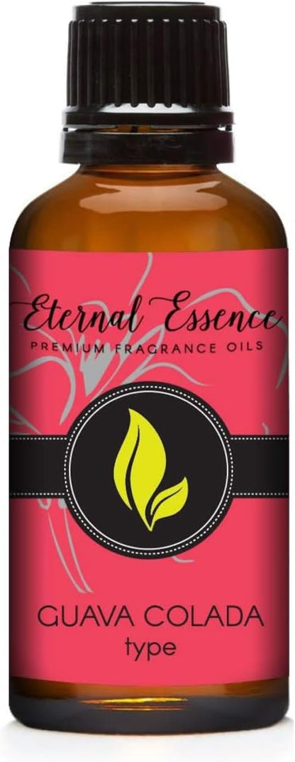 Eternal Essence Oils Guava Colada Type 30ml Premium Fragrance Oil - for Candle, Soap Making, Aromatherapy, Diffusers, Home Care, & Humidifiers