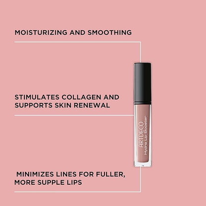 ARTDECO Hydra Lip Booster - Translucent Mauve - Hydrating Lip Gloss with Boosting Effect - Hint of Color & Beautiful Shine - Non-Sticky Finish - Lip Care - Lip Oil - Makeup - Hyaluron - 0.21 Fl Oz