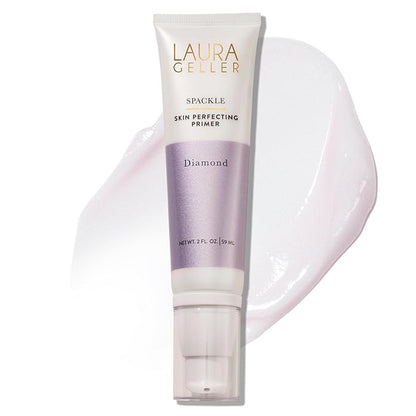LAURA GELLER NEW YORK Spackle Primer - Diamond - Super-Size 2 Fl Oz - Hyaluronic Acid Makeup Primer for Mature Skin