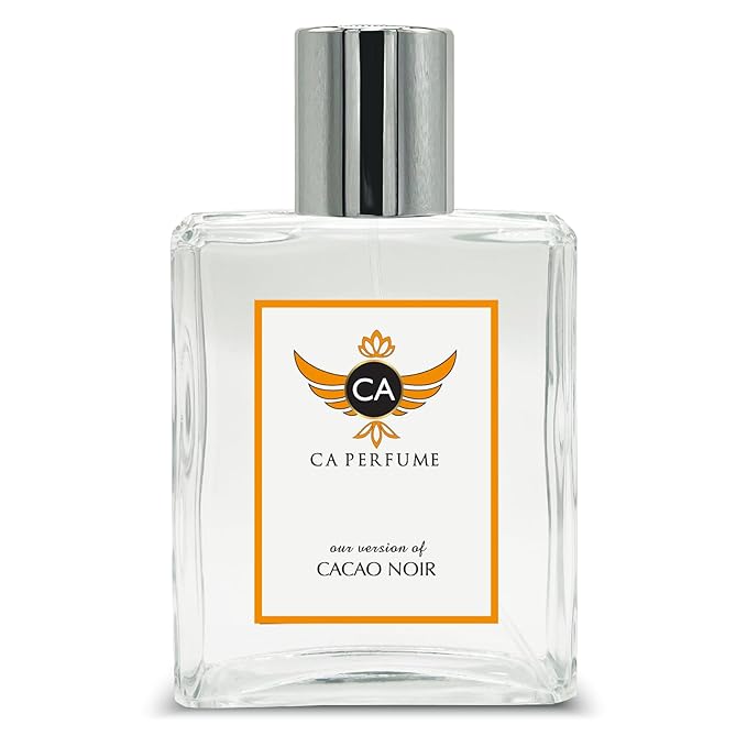 CA Perfume Impression of Cacao Noir For Women Replica Fragrance Dupes Eau de Parfum Spray Bottle 3.4 Fl Oz/100ml