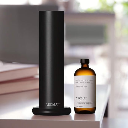 Aromatech White Tea & Bamboo Aroma Essential Oil Blend: Luxury Hotel Inspired Aromatherapy with for Ultrasonic Diffusers & Nebulizers - 16.9 fl oz, 500 mL
