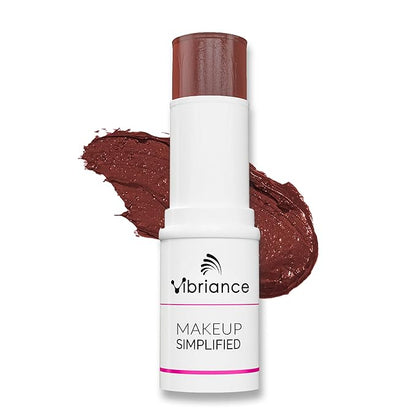 Vibriance Cream Blush Stick - All-in-One Blush, Lipstick, Contour for Mature Skin - Cheek Tint Creme Rouge - Makeup Simplified in Radiance