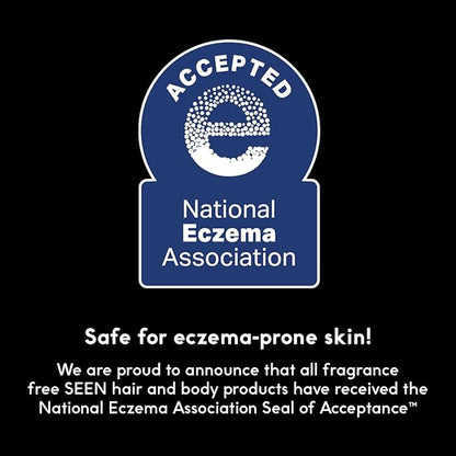 SEEN Discovery Kit - Fragrance Free - Non-Comedogenic & Formulated without SulfatesHair Set- Dermatologist-Developed - Safe for Sensitive, Eczema & Acne Prone Skin