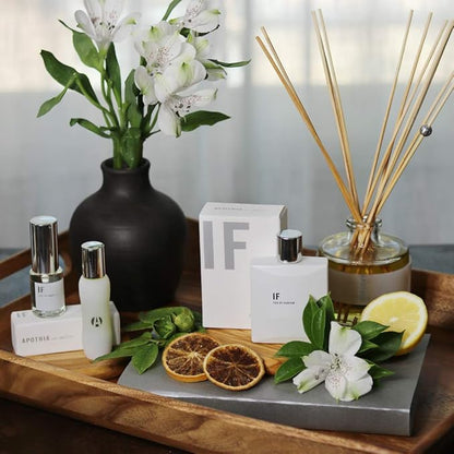 APOTHIA - IF Travel Eau de Parfum | IF Perfume Modern White Floral & Citrus | Award Winning Fragrance | Premium Ingredients | Long Lasting Scent | 0.4 oz | 15 ml | Convenient Travel Size Glass Bottle