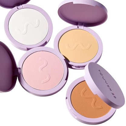 Tower 28 GetSet™ Talc-Free Setting + Brightening Yellow Powder – Blurring, Soft Matte, Sweat-Proof & Transfer-Proof – Hydrating, Sensitive Skin Safe, Vegan & Cruelty-Free – Balboa Banana