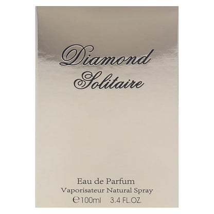 Diamond Solitaire - Long Lasting Perfume for Women - Floral Fragrances - Eau de Parfum - Bergamot, Rose Perfume for Women - 3.4 oz