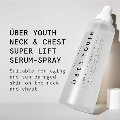 Beauty Pie Über Youth Neck & Chest Super Lift Serum-Spray – Anti-Aging, Firming & Hydrating Treatment for Smooth, Youthful Skin