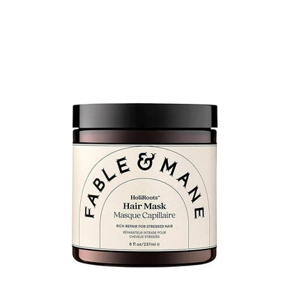 Fable & Mane Deep Moisture Repairing Hair Mask, For Frizzy, Dry, Damaged Hair. Treatment Repairs and Softens with Shea Butter and Coconut