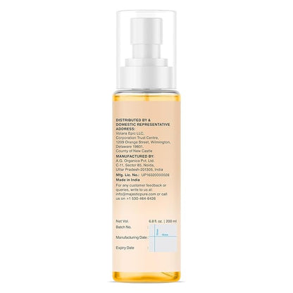 Majestic Pure Oat & Jojoba Oil Body Mist- 100% Pure & Natural - After Shower Body Oils for Women and Men - Scented, Radiant, Skin Therapy Firming Massage Oil - 6.8 Fl Oz