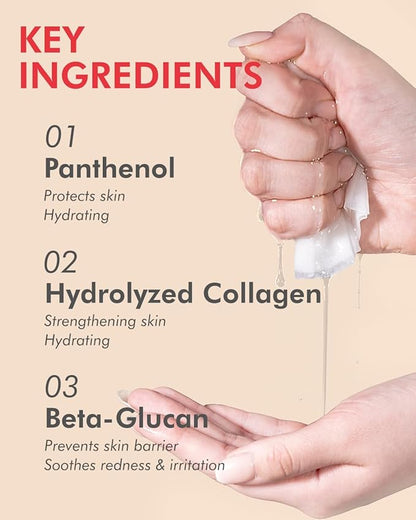DERMAL Honey Grapefruit Collagen Essence Korean Facial Mask Sheet Pack of 10 - Rich in Vitamin C & Amino Acid - Hydrating, Evens Skin Tone & Dark Spots - Hypoallergenic Skin Friendly Sheet