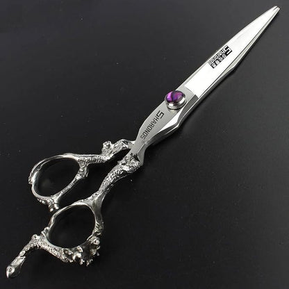 6/7/7.5/8/9-inch professional hair clipper set, stainless steel sharp hair clippers, hairdresser specific scissors (7 in cutting scissors)