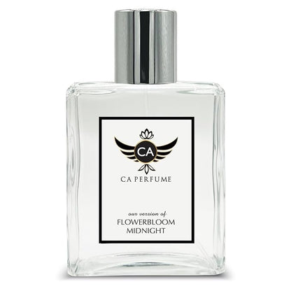 CA Perfume Impression of Flowerbloom Midnight for Women Eau De Parfum Floral Scent Long Lasting Perfumes for Women Signature Scent for Day and Night Wear 3.4 Fl Oz 100ml