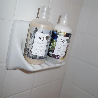 R+Co Gemstone Color Shampoo & Conditioner Set + Deluxe Sample (0.5oz) | Protects Color, Repairs & Nourishes | Vegan + Cruelty-Free | 8.5oz (Pack of 2)
