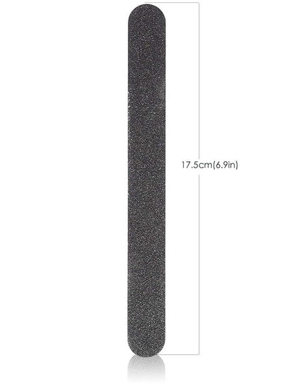 Nail File 21ct 100/180 Grit Emery Board Filer for Acrylic/Natural Fingernail
