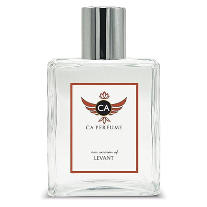CA Perfume Impression of Levant for Women and Men Eau De Parfum Floral Woody Musk Scent Long Lasting Unisex Fragrance Signature Scent for Day and Night Wear 3.4 Fl Oz 100ml
