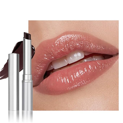 Honey Tinted Lip Stain Lip Balm Lip Gloss Lipstick, Sheer Hydrating Lip Stains Tint, Moisturizing Lip Color for All Skin Tones, Nourishing Lip Balm with a Hint of Natural Black Cherry Tint