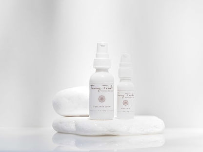 Tammy Fender - Plant Milk Serum | Natural, Organic, Cruelty Free, Non-Toxic Skincare | Strengthen, Nourish, Protect, Rebalance, & Soothe Sensitive Skin (0.5 oz - Travel Mini)