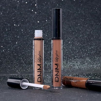 AMY'S DIARY 3Pcs Matte Liquid Lipstick Set, Dark Chocolate Brown Terracotta Brown Taupe Nude Lip Stain Kit, LipStain Long Lasting 24 Non-Transfer Lip Gloss, Waterproof Lip Makeup for Women Lippies