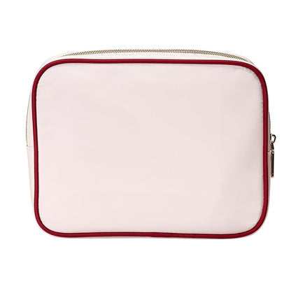 Conair Women's Double Zip Toiletry Travel Bag-Makeup Organizer-Gifts for Her, Pink, 1 Count (Pack of 12)